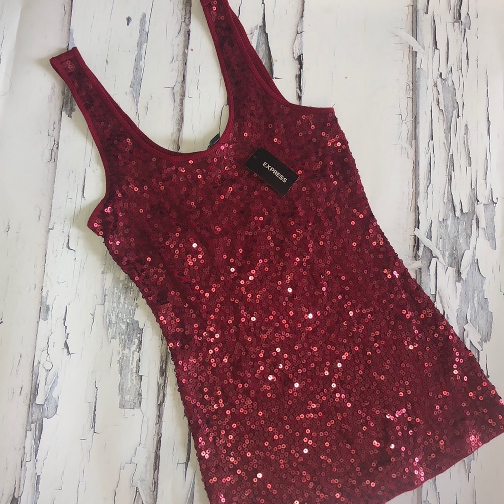 New Express Sequin Top